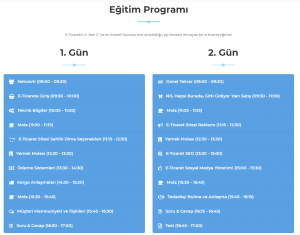 E-Ticaret Eğitimi